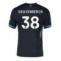 Liverpool Ryan Gravenberch #38 Bortatröja 2024-25 Korta ärmar